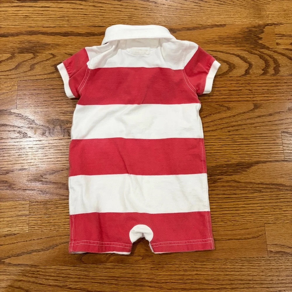 RL Striped 9M Onesie